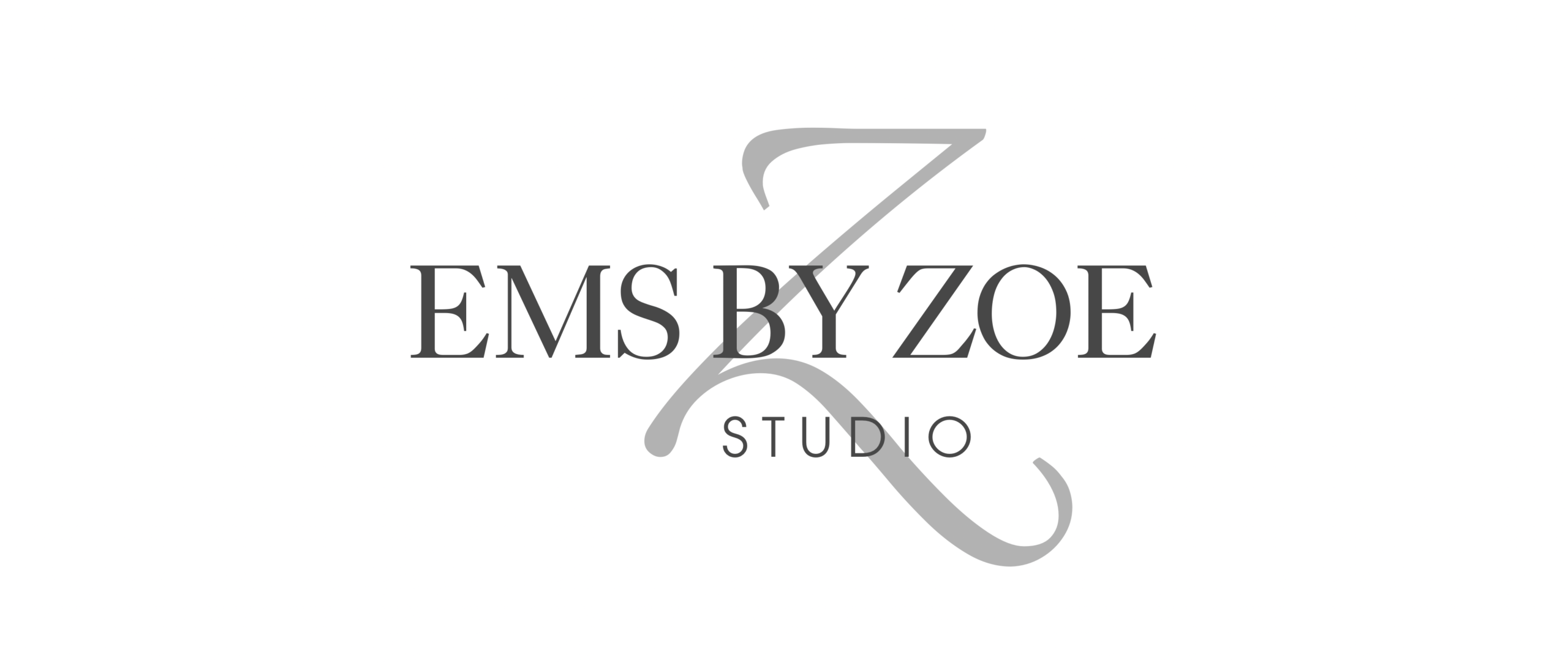 black & beige elegant typography monogram logo 1